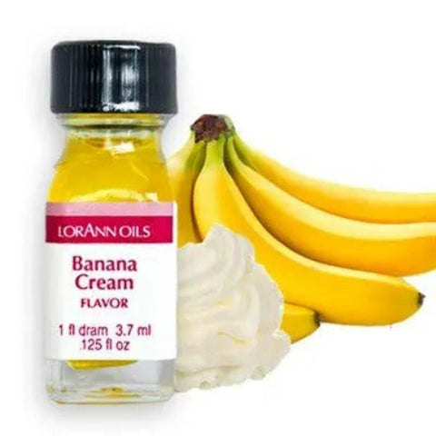 Lorann Banana Creme Flavouring 1 Dram. Super Strength