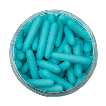 Matte Tiffany Blue Edible Candy Rods 70gm