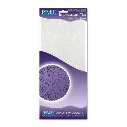 PME Impression Mat Fantasy Rose