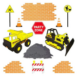 Construction Theme Party Decorations - The Cake Mixer