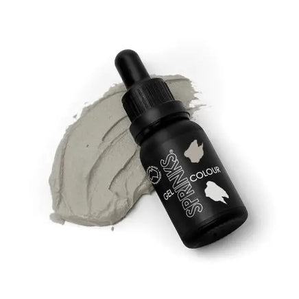 Sprinks Greige Gel Food Colour 15ml. Convienant Dropper Cap