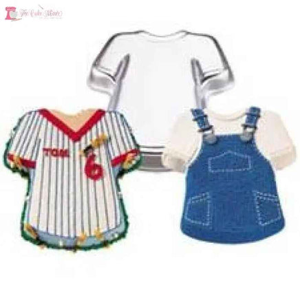 T Shirt Cake Tin Hire - The Cake Mixer