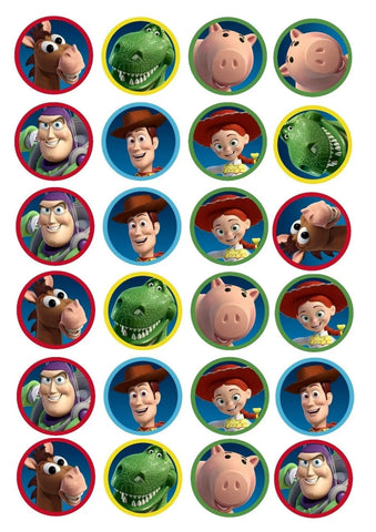 Toy Story Cupcake Toppers x12