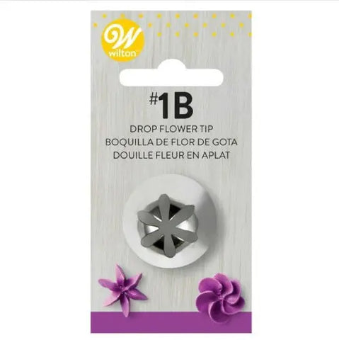 Wilton 1B Drop Flower Piping Nozzle. Quality