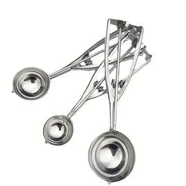 3 Piece Cookie/ Cupcake Scoop - Stainless