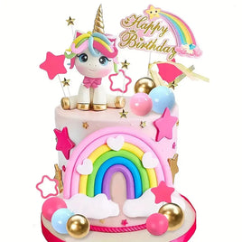 Unicorn Cake Decoration Set