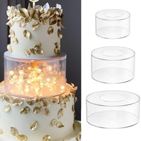 Fillable Clear Acrylic Cake Stand