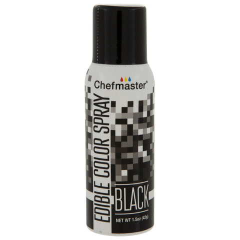 Chefmaster Black Edible Paint Spray 42gm