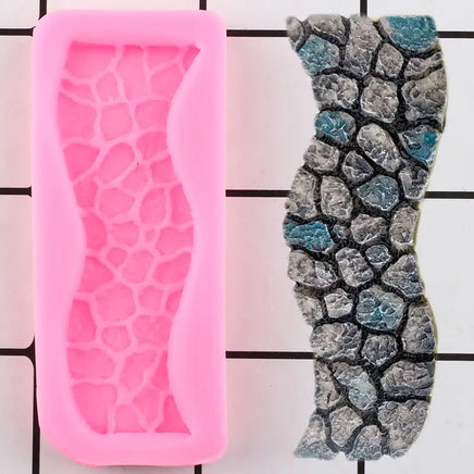 Fairy Garden Cobblestone Path Silicone Mould
