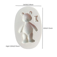 Adorable Teddy Bear Silicone Mould - Cake Decorating