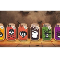 Halloween Mason Jar Gift Box x6