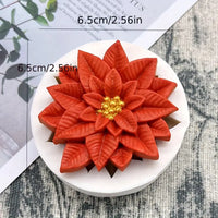 Poinsettia Silicone Mould
