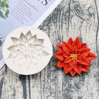 Poinsettia Silicone Mould