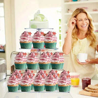 Acrylic Cupcake Stand - 4 Tier