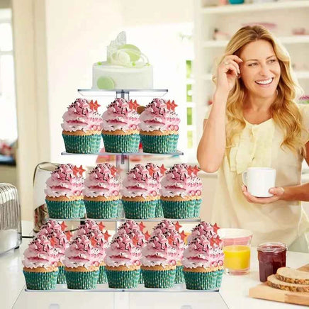Acrylic Cupcake Stand - 4 Tier