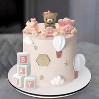 Adorable Baby Shower Cake Topper Set