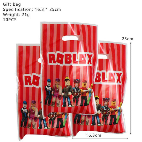 Roblox Party Loot Bags -10 Pieces
