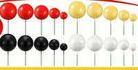 Mickey Mouse Colours Cake Decorating Balls