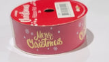 Xmas Ribbon 2m roll - Traditional Designs