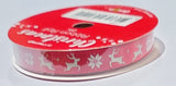 Xmas Ribbon 2m roll - Traditional Designs