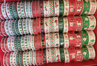 Christmas Ribbon Roll  - Festive Designs