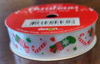 Christmas Ribbon Roll  - Festive Designs