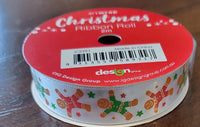 Christmas Ribbon Roll  - Festive Designs