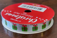 Christmas Ribbon Roll  - Festive Designs