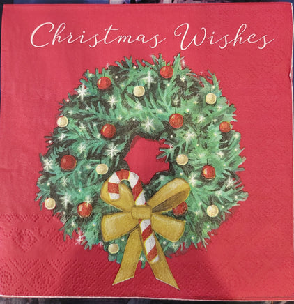 Xmas Theme Napkins - Traditional Designs