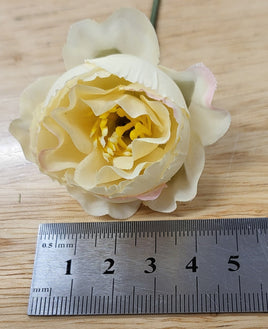 Small Ivory Peony Artificial Flower