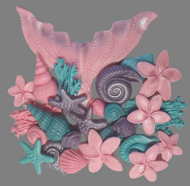 Mermaid Edible Cake Decorating Set
