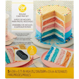 Versatile Wilton Easy Layers 6 Inch Pan Set
