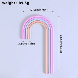 Rainbow Cake Topper - Non Edible Silicone