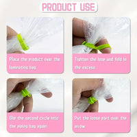 Silicone Bag Ties - 10 Pack