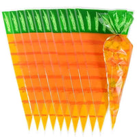 Easter Carrot Candy Treat Bags x10