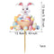 Easter Bunny Cake Topper - Quality Card Stock - The Cake Mixer
