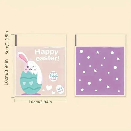 Easter Theme Cookie Cello Bags x6