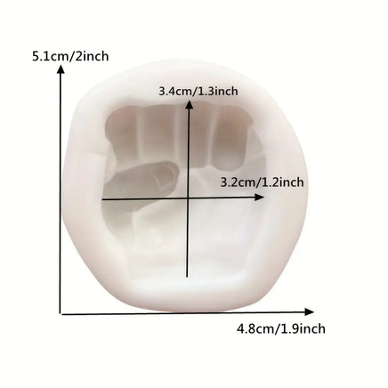 Mini Hulk Fist Silicone Mould. Super Hero