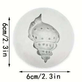 Detailed Sea Shell Silicone Mould - Cake Decorating
