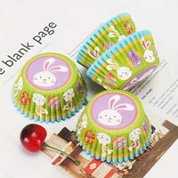 Easter Theme Baking Cups x25 Approx