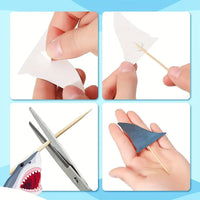 Shark Theme Cake Decorating Set. Food Safe