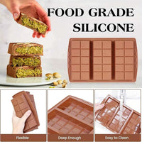 6 Cavity Dubai Chocolate Bar mould
