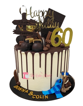 Chocolate Overload Drip Cake - Choose your Size