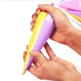 Dual Colour Piping Bags x10