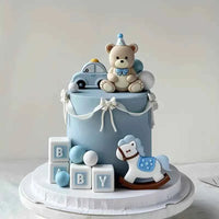 Adorable Baby Shower Cake Topper Set