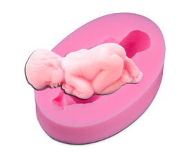 Sleeping Baby Silicone Mould. Perfect for Cake Decorating