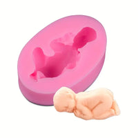 Sleeping Baby Silicone Mould. Perfect for Cake Decorating