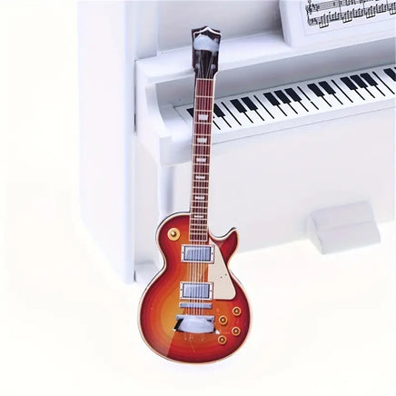 Set of Guitar Cake Decorations - 4 Piece