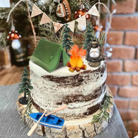Camping/ Adventure Cake Decoration Set