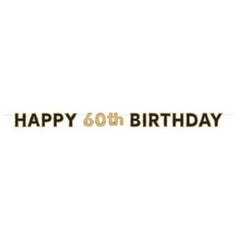 Happy 60th Birthday Bunting